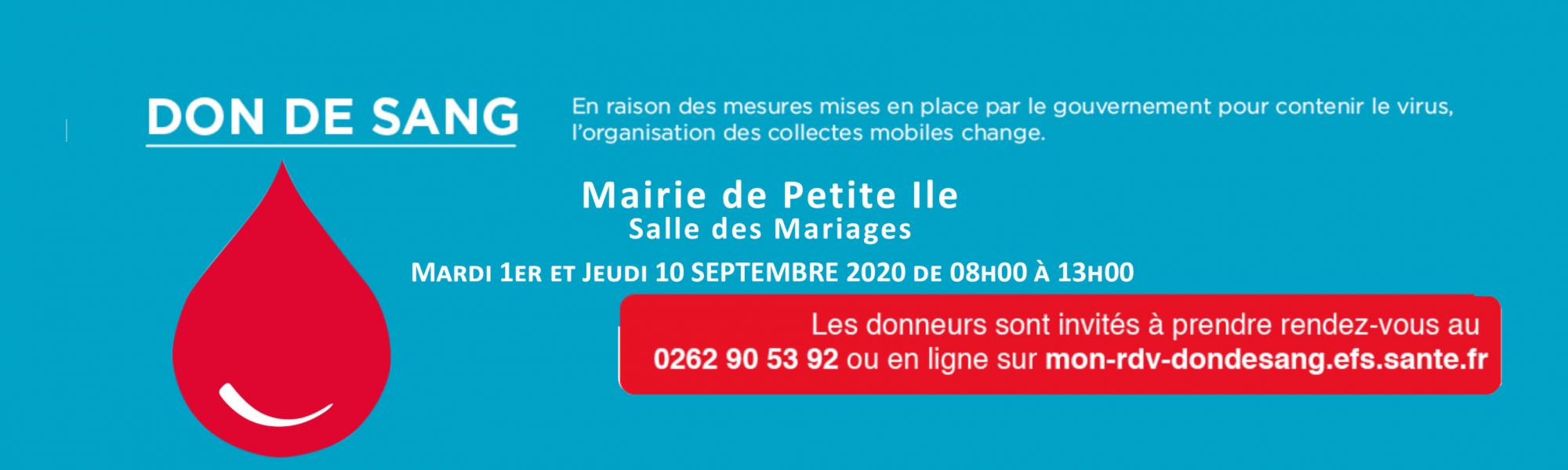 bandeau don du sang septembre