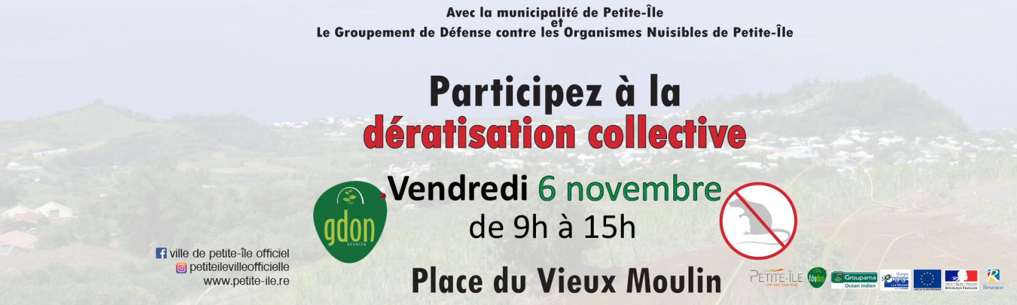 Bandeau dératisation du 6 novembre