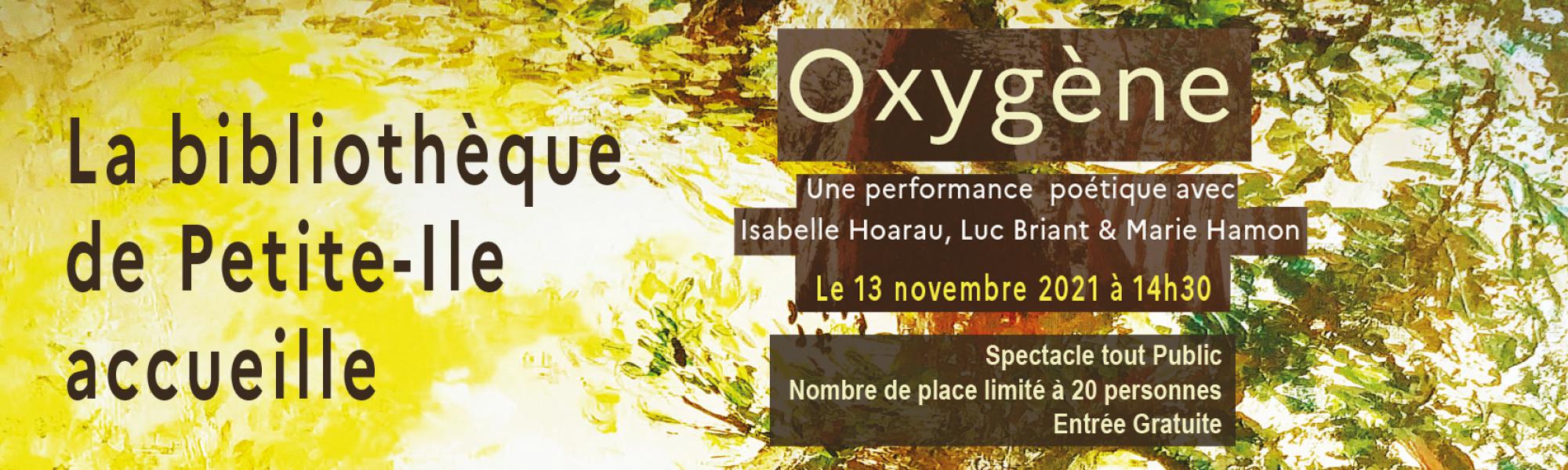 Bandeau Oxygène