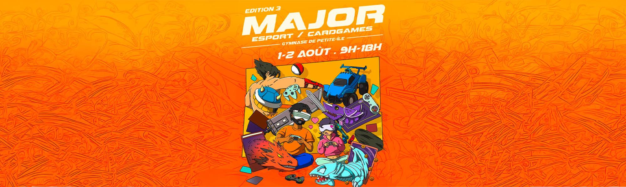 Bandeau MAJOR esport/Cardgames