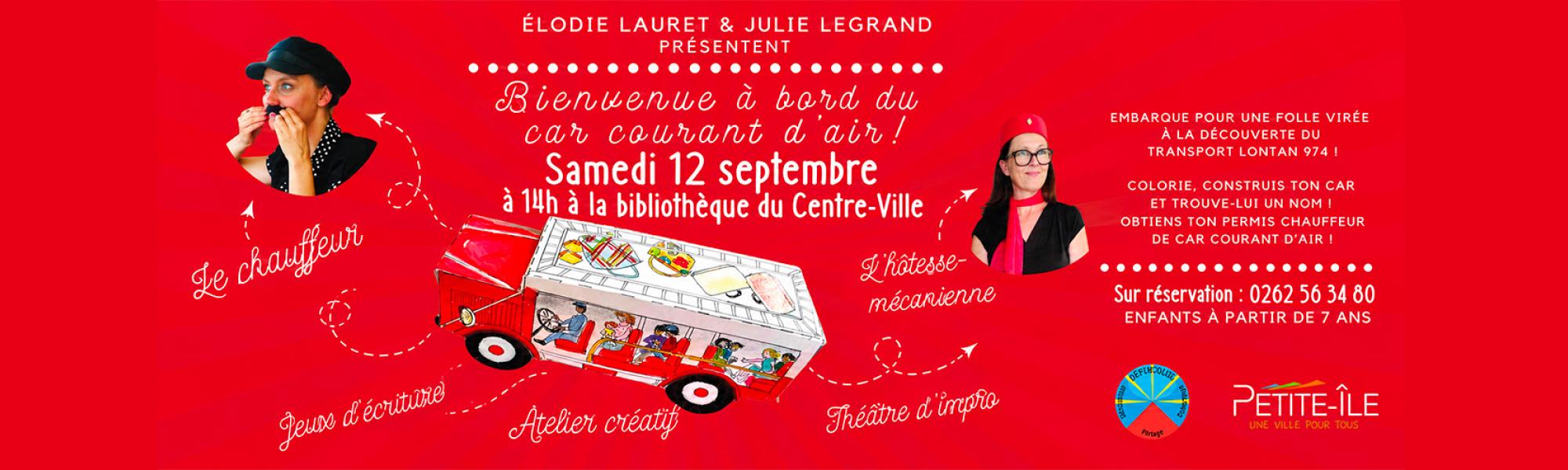 Bandeau car courant d'air