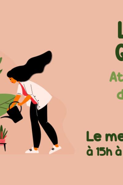 Bandeau atelier sensoriel autour des plantes magiques de La Réunion