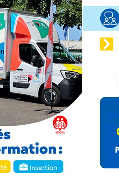 Bandeau caravane d'accès aux droits et à l'information
