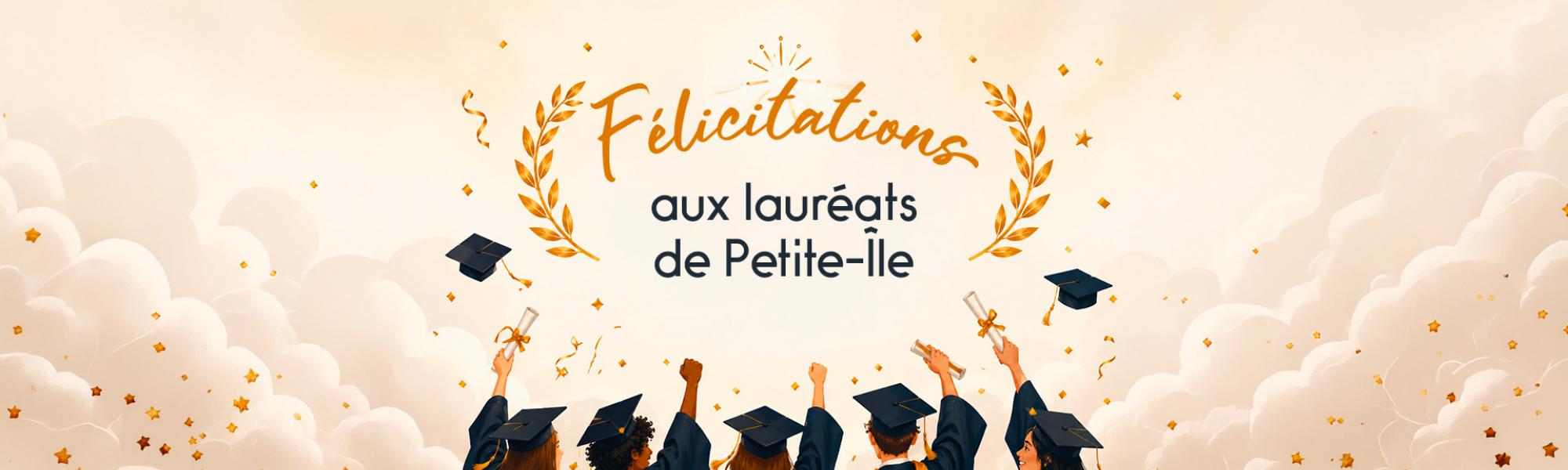 Félicitations aux lauréats