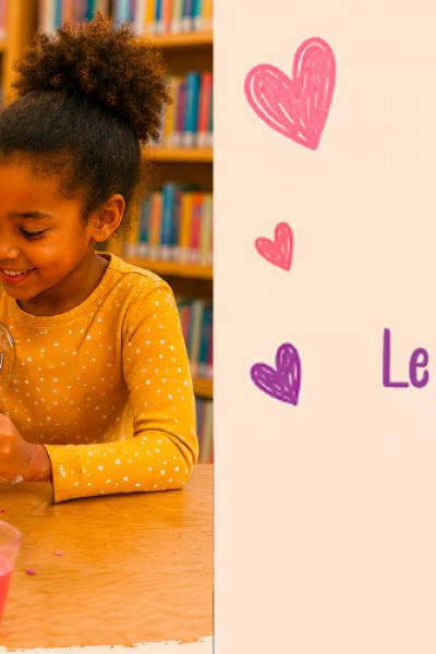 Bandeau atelier créatif : Fête des mères à la bibliothèque de Ravine du Pont