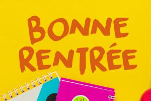 Bandeau rentrée scolaire